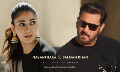 Nayanthara comes on board the unit of Salman Khan, Vamshi Paidipally film | Nayanthara comes on board the unit of Salman Khan, Vamshi Paidipally film Nayanthara comes on board the unit of Salman Khan, Vamshi Paidipally film | Nayanthara comes on board the unit of Salman Khan, Vamshi Paidipally film