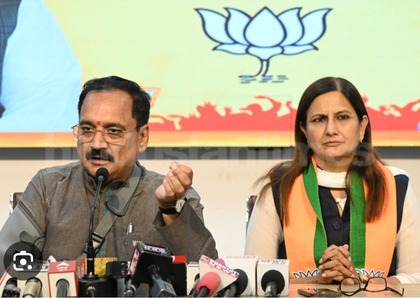 Delhi BJP chief Virendra Sachdeva criticises AAP for spreading lies on ‘Pink Cards’ Delhi BJP chief Virendra Sachdeva criticises AAP for spreading lies on ‘Pink Cards’