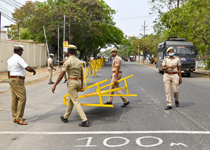 Heavy security deployment as PM Modi arrives in Chennai today | Heavy security deployment as PM Modi arrives in Chennai today Heavy security deployment as PM Modi arrives in Chennai today | Heavy security deployment as PM Modi arrives in Chennai today