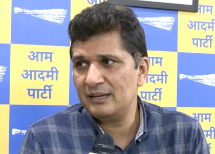 Raghav Chadha sent to RS to raise Punjab issues, was scared to walkout: AAP's Saurabh Bharadwaj | Raghav Chadha sent to RS to raise Punjab issues, was scared to walkout: AAP's Saurabh Bharadwaj Raghav Chadha sent to RS to raise Punjab issues, was scared to walkout: AAP's Saurabh Bharadwaj | Raghav Chadha sent to RS to raise Punjab issues, was scared to walkout: AAP's Saurabh Bharadwaj