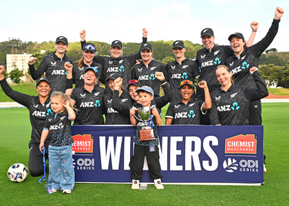 3rd WODI: Green’s unbeaten ton, Mair’s five-for seal series win for New Zealand | 3rd WODI: Green’s unbeaten ton, Mair’s five-for seal series win for New Zealand 3rd WODI: Green’s unbeaten ton, Mair’s five-for seal series win for New Zealand | 3rd WODI: Green’s unbeaten ton, Mair’s five-for seal series win for New Zealand