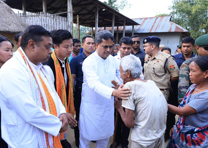 Tripura CM assures support after woman killed in elephant attack | Tripura CM assures support after woman killed in elephant attack Tripura CM assures support after woman killed in elephant attack | Tripura CM assures support after woman killed in elephant attack