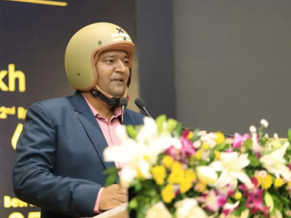 'Promoting road safety through IPL will be a big victory for India': Helmet Man Raghavendra Kumar | 'Promoting road safety through IPL will be a big victory for India': Helmet Man Raghavendra Kumar 'Promoting road safety through IPL will be a big victory for India': Helmet Man Raghavendra Kumar | 'Promoting road safety through IPL will be a big victory for India': Helmet Man Raghavendra Kumar