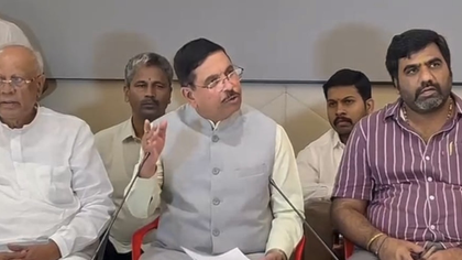 Congress using North-South divide to incite conflict: Pralhad Joshi | Congress using North-South divide to incite conflict: Pralhad Joshi Congress using North-South divide to incite conflict: Pralhad Joshi | Congress using North-South divide to incite conflict: Pralhad Joshi 