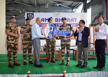 Security of RRTS 'Namo Bharat' corridor handed over to CISF | Security of RRTS 'Namo Bharat' corridor handed over to CISF Security of RRTS 'Namo Bharat' corridor handed over to CISF | Security of RRTS 'Namo Bharat' corridor handed over to CISF