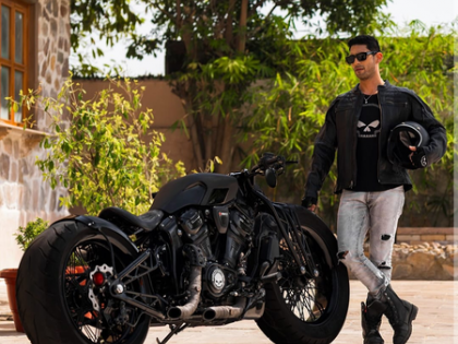 Prateik Smita Patil says his customised bike represents two decades of hustle | Prateik Smita Patil says his customised bike represents two decades of hustle Prateik Smita Patil says his customised bike represents two decades of hustle | Prateik Smita Patil says his customised bike represents two decades of hustle