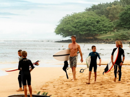 Chris Hemsworth cherishes moments of surfing with kids: I’ll never take it for granted | Chris Hemsworth cherishes moments of surfing with kids: I’ll never take it for granted Chris Hemsworth cherishes moments of surfing with kids: I’ll never take it for granted | Chris Hemsworth cherishes moments of surfing with kids: I’ll never take it for granted
