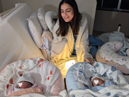 Shraddha Arya gives a glimpse into her beautiful ‘morning view’ featuring her little twins | Shraddha Arya gives a glimpse into her beautiful ‘morning view’ featuring her little twins Shraddha Arya gives a glimpse into her beautiful ‘morning view’ featuring her little twins | Shraddha Arya gives a glimpse into her beautiful ‘morning view’ featuring her little twins