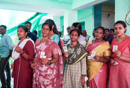Assembly polls: Puducherry records historic 89.83 per cent voter turnout | Assembly polls: Puducherry records historic 89.83 per cent voter turnout Assembly polls: Puducherry records historic 89.83 per cent voter turnout | Assembly polls: Puducherry records historic 89.83 per cent voter turnout