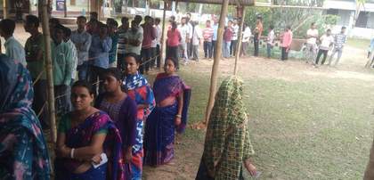 Tripura bypolls: Voting underway amid tight security; nearly 53 pc turnout so far | Tripura bypolls: Voting underway amid tight security; nearly 53 pc turnout so far Tripura bypolls: Voting underway amid tight security; nearly 53 pc turnout so far | Tripura bypolls: Voting underway amid tight security; nearly 53 pc turnout so far
