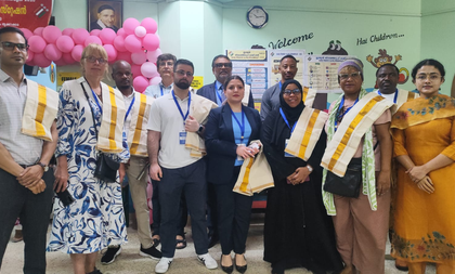 ECI hosts 23-nation delegation in Kerala to witness voting process | ECI hosts 23-nation delegation in Kerala to witness voting process ECI hosts 23-nation delegation in Kerala to witness voting process | ECI hosts 23-nation delegation in Kerala to witness voting process