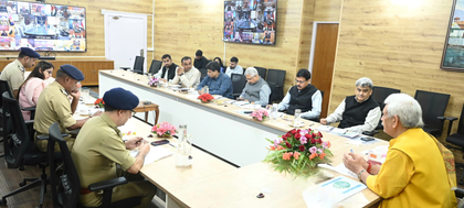 J&K L-G reviews preparedness for 100-day anti-drug campaign | J&K L-G reviews preparedness for 100-day anti-drug campaign J&K L-G reviews preparedness for 100-day anti-drug campaign | J&K L-G reviews preparedness for 100-day anti-drug campaign