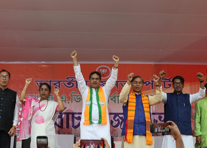 TMP’s defeat certain in tribal polls: CM Saha | TMP’s defeat certain in tribal polls: CM Saha TMP’s defeat certain in tribal polls: CM Saha | TMP’s defeat certain in tribal polls: CM Saha 