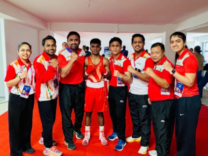 Asian Boxing C'ships: Vishvanath strikes gold as India conclude campaign with 16 medals | Asian Boxing C'ships: Vishvanath strikes gold as India conclude campaign with 16 medals Asian Boxing C'ships: Vishvanath strikes gold as India conclude campaign with 16 medals | Asian Boxing C'ships: Vishvanath strikes gold as India conclude campaign with 16 medals