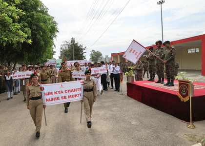 Army’s White Knight Corps launches 100‑day anti‑drug campaign in J&K | Army’s White Knight Corps launches 100‑day anti‑drug campaign in J&K Army’s White Knight Corps launches 100‑day anti‑drug campaign in J&K | Army’s White Knight Corps launches 100‑day anti‑drug campaign in J&K