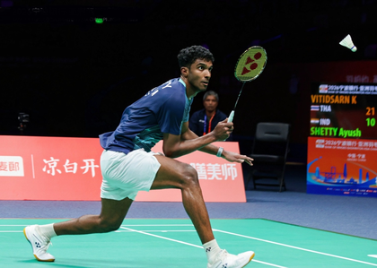 'He is a generational talent': PV Sindhu lauds Ayush on reaching Badminton Asia C'ships final | 'He is a generational talent': PV Sindhu lauds Ayush on reaching Badminton Asia C'ships final 'He is a generational talent': PV Sindhu lauds Ayush on reaching Badminton Asia C'ships final | 'He is a generational talent': PV Sindhu lauds Ayush on reaching Badminton Asia C'ships final