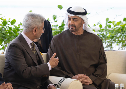 EAM Jaishankar calls on UAE President, expresses gratitude for ensuring well-being of Indian community | EAM Jaishankar calls on UAE President, expresses gratitude for ensuring well-being of Indian community EAM Jaishankar calls on UAE President, expresses gratitude for ensuring well-being of Indian community | EAM Jaishankar calls on UAE President, expresses gratitude for ensuring well-being of Indian community