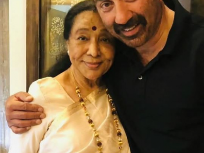 Sunny Deol says Asha Bhosle will live through her voice | Sunny Deol says Asha Bhosle will live through her voice
