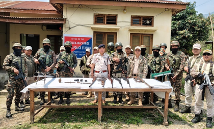 Manipur: 3 militants arrested, illegal bunkers dismantled | Manipur: 3 militants arrested, illegal bunkers dismantled Manipur: 3 militants arrested, illegal bunkers dismantled | Manipur: 3 militants arrested, illegal bunkers dismantled 