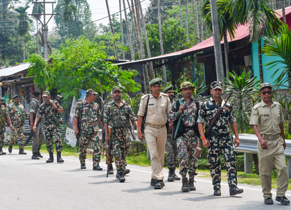 Bengal polls: Maximum security forces deployment in Murshidabad on April 23 for first phase | Bengal polls: Maximum security forces deployment in Murshidabad on April 23 for first phase Bengal polls: Maximum security forces deployment in Murshidabad on April 23 for first phase | Bengal polls: Maximum security forces deployment in Murshidabad on April 23 for first phase