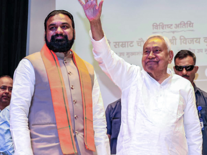 Samrat Choudhary elected BJP legislative party leader, set to be next Bihar CM | Samrat Choudhary elected BJP legislative party leader, set to be next Bihar CM Samrat Choudhary elected BJP legislative party leader, set to be next Bihar CM | Samrat Choudhary elected BJP legislative party leader, set to be next Bihar CM