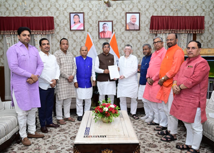 Jharkhand excise constable exam row: BJP seeks CBI probe, meets Governor with memorandum | Jharkhand excise constable exam row: BJP seeks CBI probe, meets Governor with memorandum Jharkhand excise constable exam row: BJP seeks CBI probe, meets Governor with memorandum | Jharkhand excise constable exam row: BJP seeks CBI probe, meets Governor with memorandum