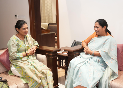 Progress around Nari Shakti Vandan is truly encouraging, says Mithali after meeting Delhi CM Rekha Gupta | Progress around Nari Shakti Vandan is truly encouraging, says Mithali after meeting Delhi CM Rekha Gupta Progress around Nari Shakti Vandan is truly encouraging, says Mithali after meeting Delhi CM Rekha Gupta | Progress around Nari Shakti Vandan is truly encouraging, says Mithali after meeting Delhi CM Rekha Gupta