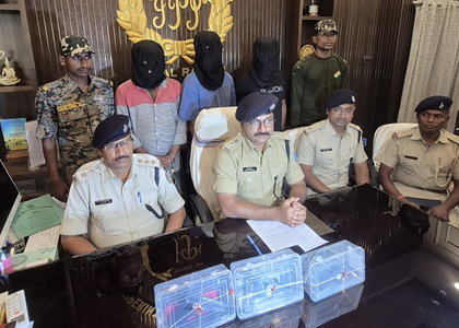 Inter-state arms trafficking racket busted in Ranchi, three held | Inter-state arms trafficking racket busted in Ranchi, three held Inter-state arms trafficking racket busted in Ranchi, three held | Inter-state arms trafficking racket busted in Ranchi, three held