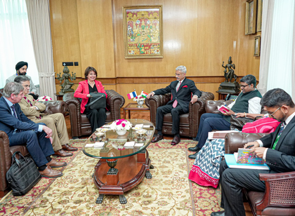EAM Jaishankar, visiting French Senate Friendship Group discusses enhancing bilateral ties | EAM Jaishankar, visiting French Senate Friendship Group discusses enhancing bilateral ties EAM Jaishankar, visiting French Senate Friendship Group discusses enhancing bilateral ties | EAM Jaishankar, visiting French Senate Friendship Group discusses enhancing bilateral ties