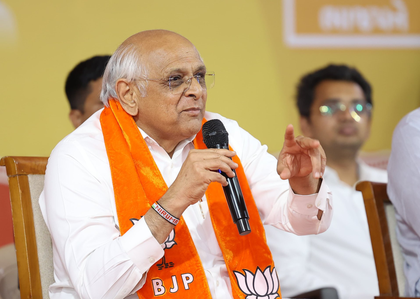 Narmada water reaches Mehsana fields: Gujarat CM links development push to local body polls | Narmada water reaches Mehsana fields: Gujarat CM links development push to local body polls Narmada water reaches Mehsana fields: Gujarat CM links development push to local body polls | Narmada water reaches Mehsana fields: Gujarat CM links development push to local body polls