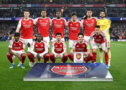 Arsenal hold off Sporting to enter Champions League SFs | Arsenal hold off Sporting to enter Champions League SFs Arsenal hold off Sporting to enter Champions League SFs | Arsenal hold off Sporting to enter Champions League SFs