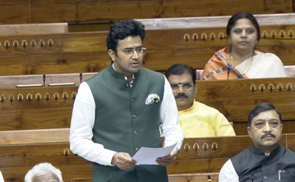 ‘New chapter’: BJP’s Tejasvi Surya hails PM Modi for women quota push | ‘New chapter’: BJP’s Tejasvi Surya hails PM Modi for women quota push ‘New chapter’: BJP’s Tejasvi Surya hails PM Modi for women quota push | ‘New chapter’: BJP’s Tejasvi Surya hails PM Modi for women quota push