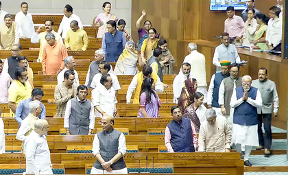 NDA pushes LS numbers as PM Modi urges not to politicise Women’s Bill, delimitation | NDA pushes LS numbers as PM Modi urges not to politicise Women’s Bill, delimitation NDA pushes LS numbers as PM Modi urges not to politicise Women’s Bill, delimitation | NDA pushes LS numbers as PM Modi urges not to politicise Women’s Bill, delimitation