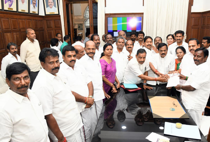 AIADMK rift likely to trigger leadership battle in TN Assembly today | AIADMK rift likely to trigger leadership battle in TN Assembly today AIADMK rift likely to trigger leadership battle in TN Assembly today | AIADMK rift likely to trigger leadership battle in TN Assembly today