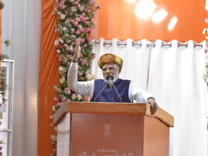 PM Modi highlights Gujarat's industrial rise, BJP's electoral dominance in Jamnagar | PM Modi highlights Gujarat's industrial rise, BJP's electoral dominance in Jamnagar PM Modi highlights Gujarat's industrial rise, BJP's electoral dominance in Jamnagar | PM Modi highlights Gujarat's industrial rise, BJP's electoral dominance in Jamnagar