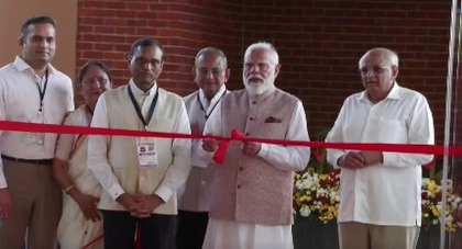 PM Modi inaugurates Sardar Dham educational complex in Vadodara | PM Modi inaugurates Sardar Dham educational complex in Vadodara PM Modi inaugurates Sardar Dham educational complex in Vadodara | PM Modi inaugurates Sardar Dham educational complex in Vadodara