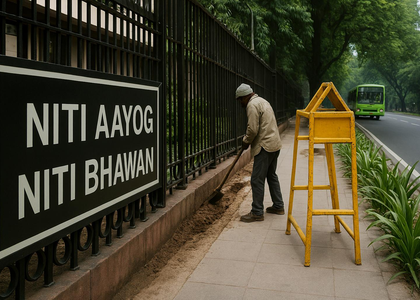 No recommendation made for 2-year construction ban: NITI Aayog | No recommendation made for 2-year construction ban: NITI Aayog No recommendation made for 2-year construction ban: NITI Aayog | No recommendation made for 2-year construction ban: NITI Aayog