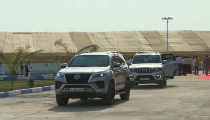 Giving up VVIP culture: Gujarat CM trims convoy in solidarity with PM's fuel saving measures | Giving up VVIP culture: Gujarat CM trims convoy in solidarity with PM's fuel saving measures Giving up VVIP culture: Gujarat CM trims convoy in solidarity with PM's fuel saving measures | Giving up VVIP culture: Gujarat CM trims convoy in solidarity with PM's fuel saving measures