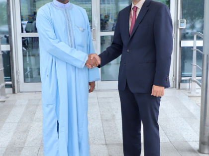 Nigeria's Dunoma Umar Ahmed arrives in India to attend BRICS Foreign Ministers' Meeting | Nigeria's Dunoma Umar Ahmed arrives in India to attend BRICS Foreign Ministers' Meeting Nigeria's Dunoma Umar Ahmed arrives in India to attend BRICS Foreign Ministers' Meeting | Nigeria's Dunoma Umar Ahmed arrives in India to attend BRICS Foreign Ministers' Meeting