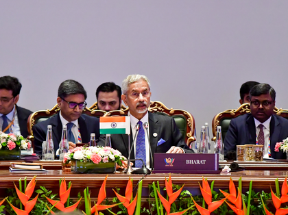 EAM Jaishankar flags fragile West Asia situation, says safe waterways vital for global economic well-being | EAM Jaishankar flags fragile West Asia situation, says safe waterways vital for global economic well-being EAM Jaishankar flags fragile West Asia situation, says safe waterways vital for global economic well-being | EAM Jaishankar flags fragile West Asia situation, says safe waterways vital for global economic well-being
