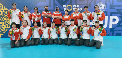 Asian Boxing U15 & U17 C'ships 2026: India secures two gold; U-17 girls lead with 12 medals | Asian Boxing U15 & U17 C'ships 2026: India secures two gold; U-17 girls lead with 12 medals Asian Boxing U15 & U17 C'ships 2026: India secures two gold; U-17 girls lead with 12 medals | Asian Boxing U15 & U17 C'ships 2026: India secures two gold; U-17 girls lead with 12 medals