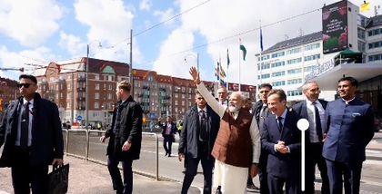 PM Modi thanks Swedish PM Ulf Kristersson for warmth, friendship; says visit marked by important outcomes | PM Modi thanks Swedish PM Ulf Kristersson for warmth, friendship; says visit marked by important outcomes PM Modi thanks Swedish PM Ulf Kristersson for warmth, friendship; says visit marked by important outcomes | PM Modi thanks Swedish PM Ulf Kristersson for warmth, friendship; says visit marked by important outcomes