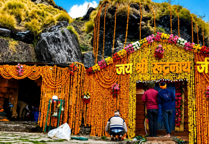 Gates of Rudranath Temple open amid chants of ‘Har Har Mahadev’ | Gates of Rudranath Temple open amid chants of ‘Har Har Mahadev’ Gates of Rudranath Temple open amid chants of ‘Har Har Mahadev’ | Gates of Rudranath Temple open amid chants of ‘Har Har Mahadev’