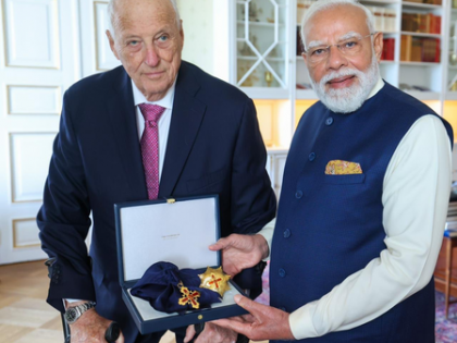 PM Modi conferred with 32nd global honour — Grand Cross of Royal Norwegian Order of Merit | PM Modi conferred with 32nd global honour — Grand Cross of Royal Norwegian Order of Merit PM Modi conferred with 32nd global honour — Grand Cross of Royal Norwegian Order of Merit | PM Modi conferred with 32nd global honour — Grand Cross of Royal Norwegian Order of Merit