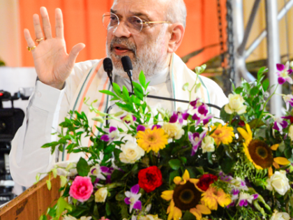 HM Amit Shah felicitates police officers for role in making Telangana LWE-free | HM Amit Shah felicitates police officers for role in making Telangana LWE-free HM Amit Shah felicitates police officers for role in making Telangana LWE-free | HM Amit Shah felicitates police officers for role in making Telangana LWE-free