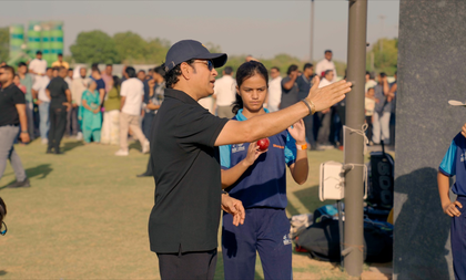 Young athletes share field with Sachin Tendulkar during special visit to SRT10 Altevol Sports Academy in Ahmedabad | Young athletes share field with Sachin Tendulkar during special visit to SRT10 Altevol Sports Academy in Ahmedabad Young athletes share field with Sachin Tendulkar during special visit to SRT10 Altevol Sports Academy in Ahmedabad | Young athletes share field with Sachin Tendulkar during special visit to SRT10 Altevol Sports Academy in Ahmedabad