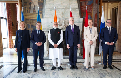 India and Nordic nations will work together to strengthen rules-based global order: PM Modi | India and Nordic nations will work together to strengthen rules-based global order: PM Modi India and Nordic nations will work together to strengthen rules-based global order: PM Modi | India and Nordic nations will work together to strengthen rules-based global order: PM Modi