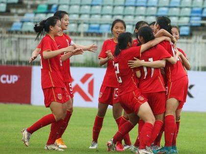 China beats Chinese Taipei in AFC U-20 Women's Asian Cup qualification | China beats Chinese Taipei in AFC U-20 Women's Asian Cup qualification