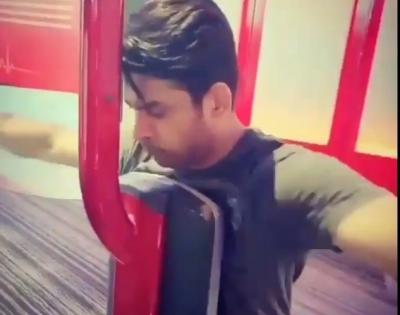 Sidharth Shukla's gym video goes viral | Sidharth Shukla's gym video goes viral Sidharth Shukla's gym video goes viral | Sidharth Shukla's gym video goes viral