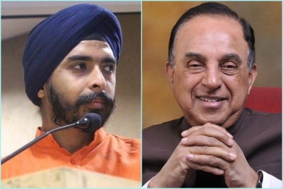 Bagga threatens legal action against Swamy for Twitter remark | Bagga threatens legal action against Swamy for Twitter remark
